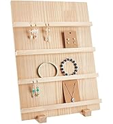 木のジュエリースタンド Amazon.co.jp: PH PandaHall ジュエリー収納 木製ディスプレイスタンド